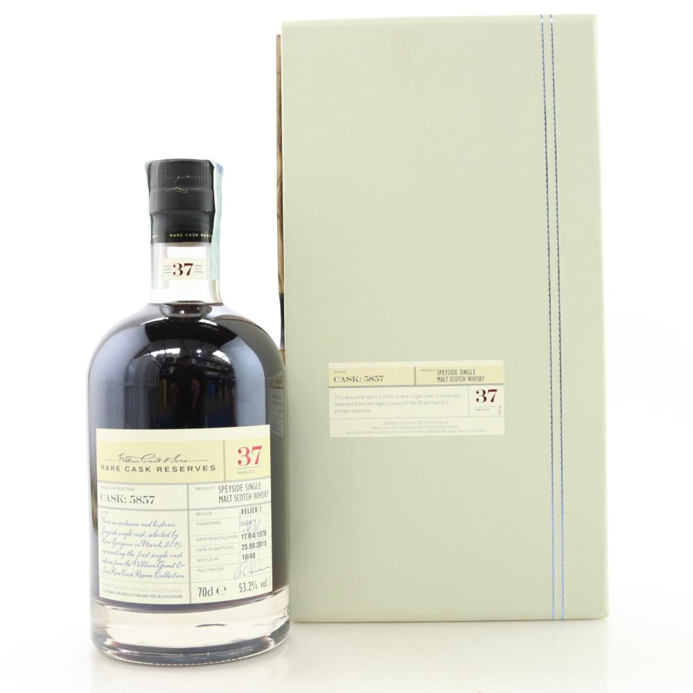 William Grant & Sons 1978 Rare Cask Reserves 37 Year Old / Velier