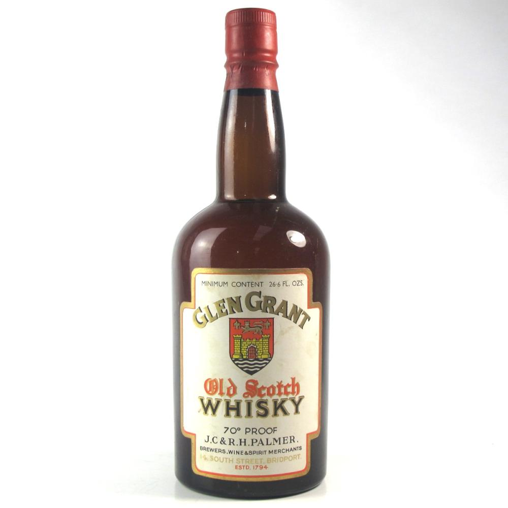 Glen Grant 70 Proof Old Scotch Whisky 1970s
