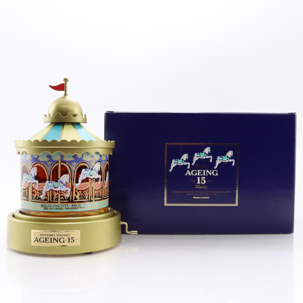 Suntory 15 Year Old / Carousel Music Box