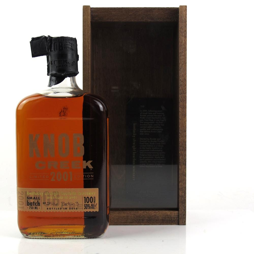 Knob Creek 2001 Limited Edition 100 Proof Batch #3