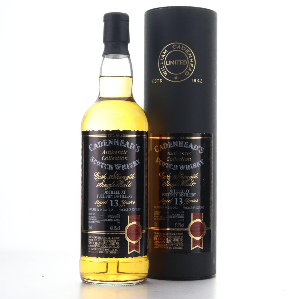 Old Pulteney 1990 Cadenhead's 13 Year Old