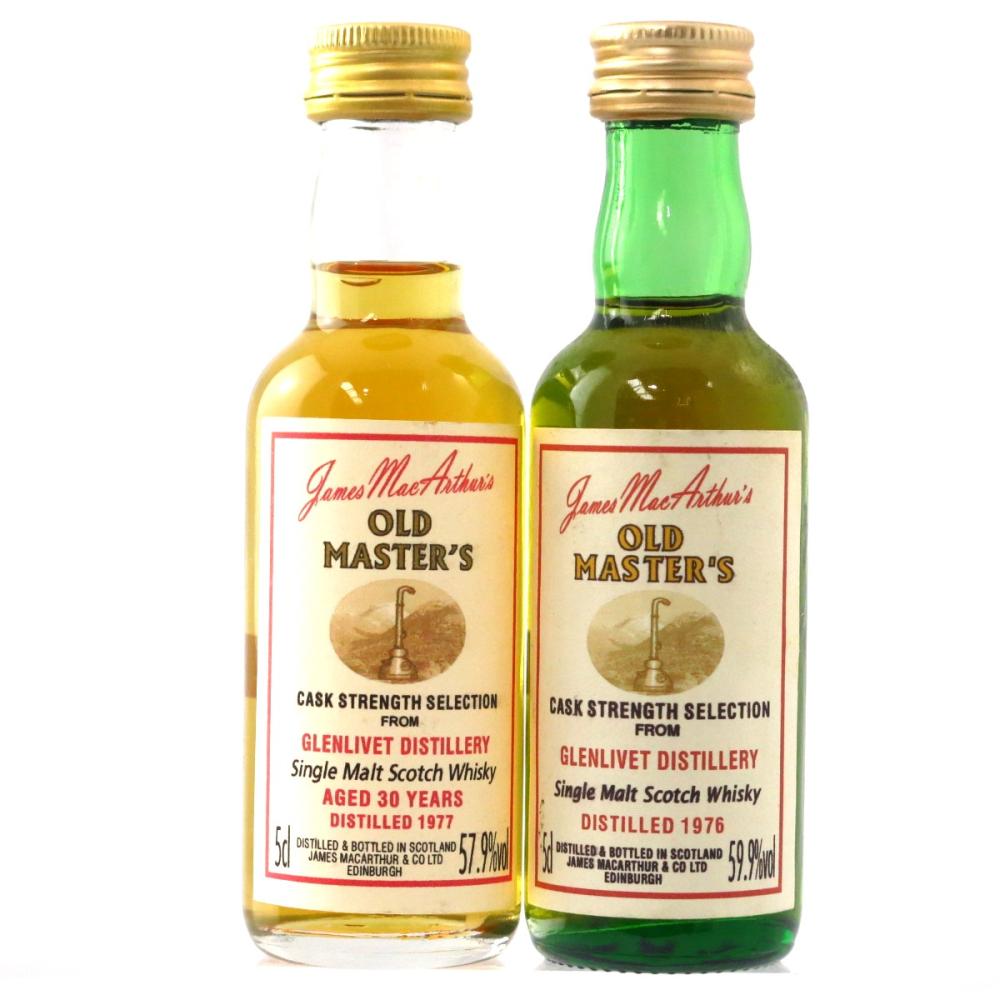Glenlivet James MacArthur Miniature Selection 2 x 5cl