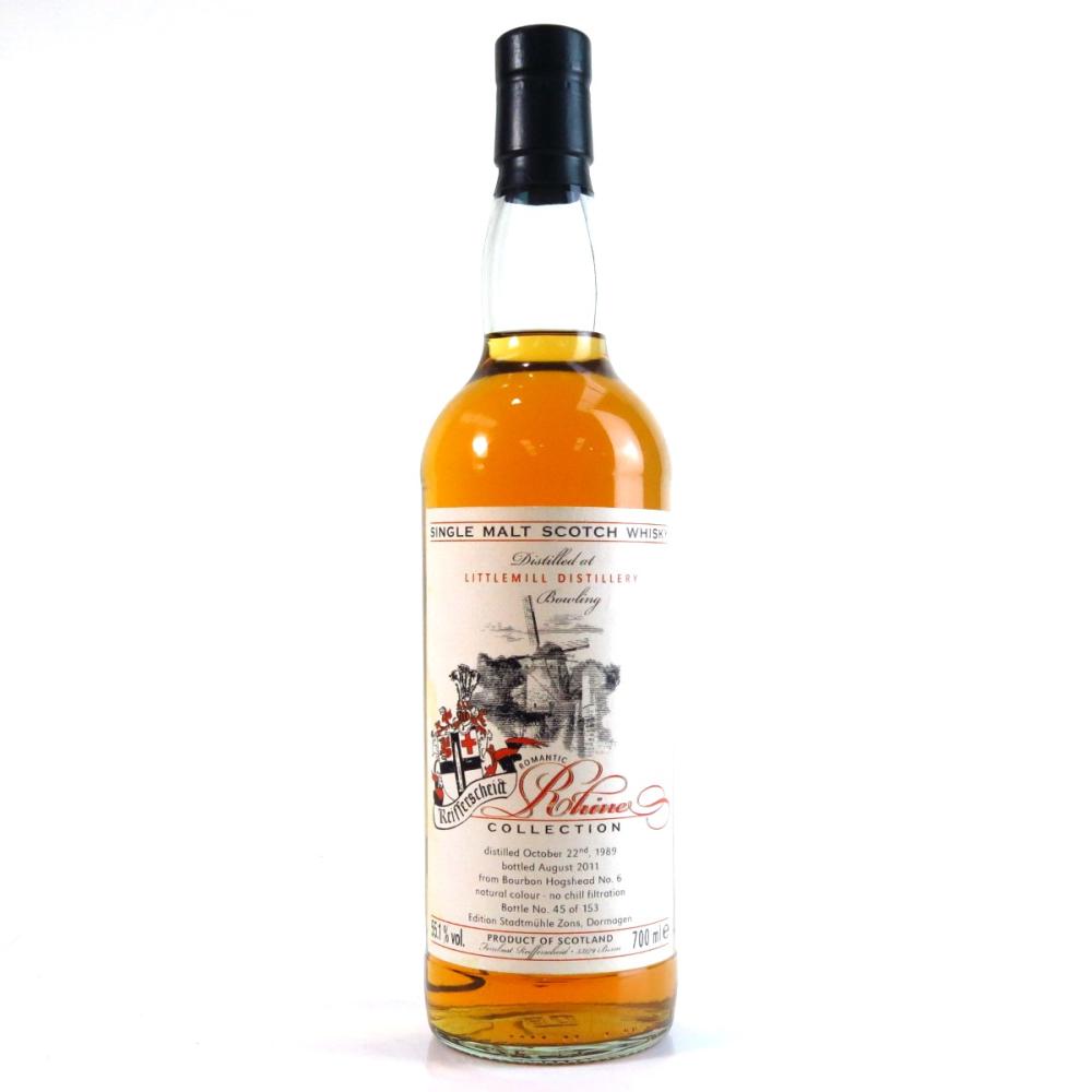 Littlemill 1989 Reifferscheidt Rhine Collection 20 Year Old