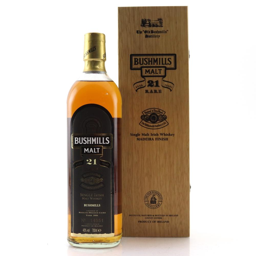 Bushmills 21 Year Old Three Wood 2006 / Madeira Finish