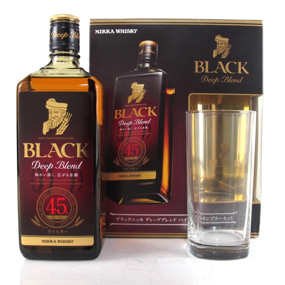 Nikka Black Deep Blend Gift Pack / Including Glass