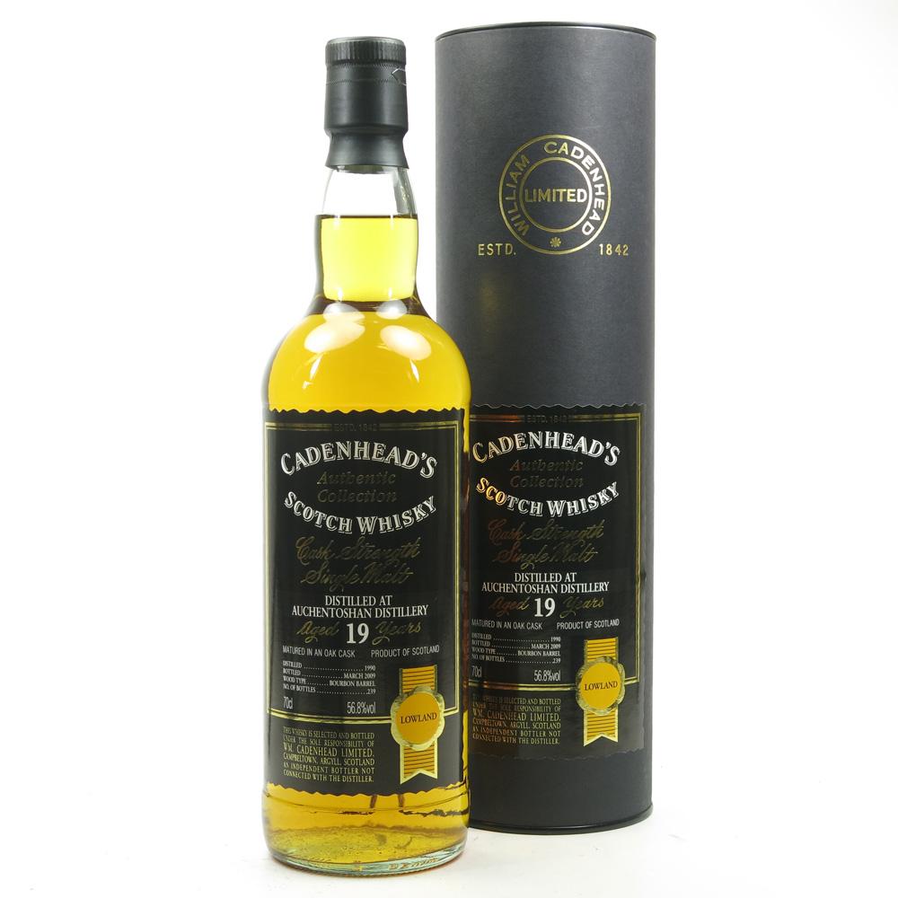 Auchentoshan 1990 Cadenhead's 19 Year Old