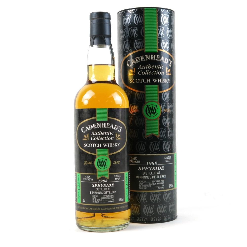 Benrinnes 1988 Cadenhead's 12 Year Old