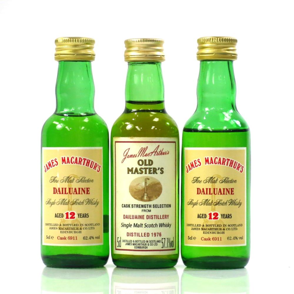 Dailuaine James MacArthur Miniatures 3 x 5cl