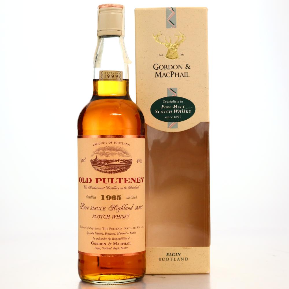 Old Pulteney 1965 Gordon and MacPhail