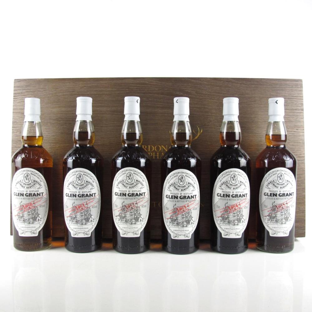 Glen Grant 1950 - 1955 Gordon and MacPhail Collection 6 x 70cl
