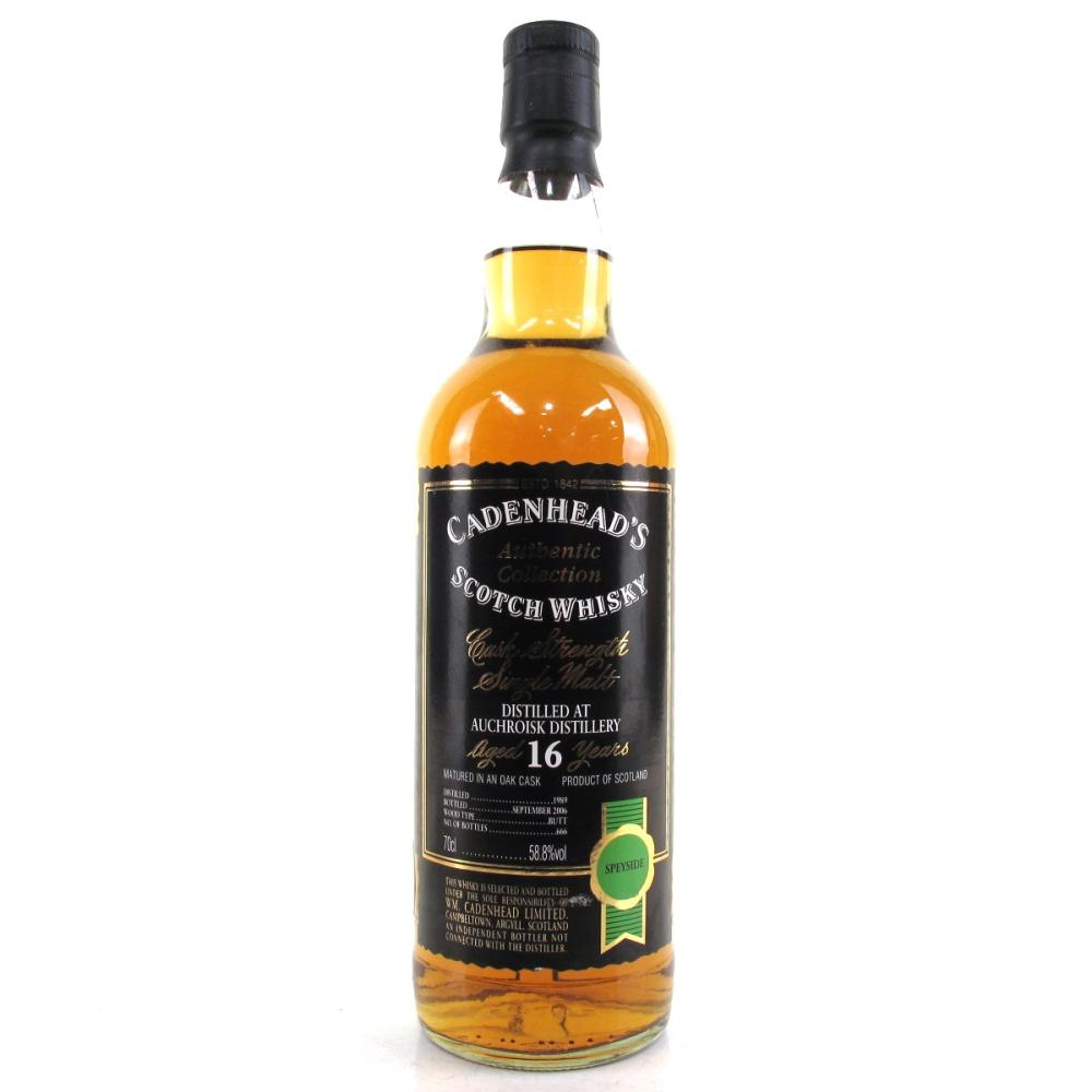 Auchroisk 1989 Cadenhead's 16 Year Old