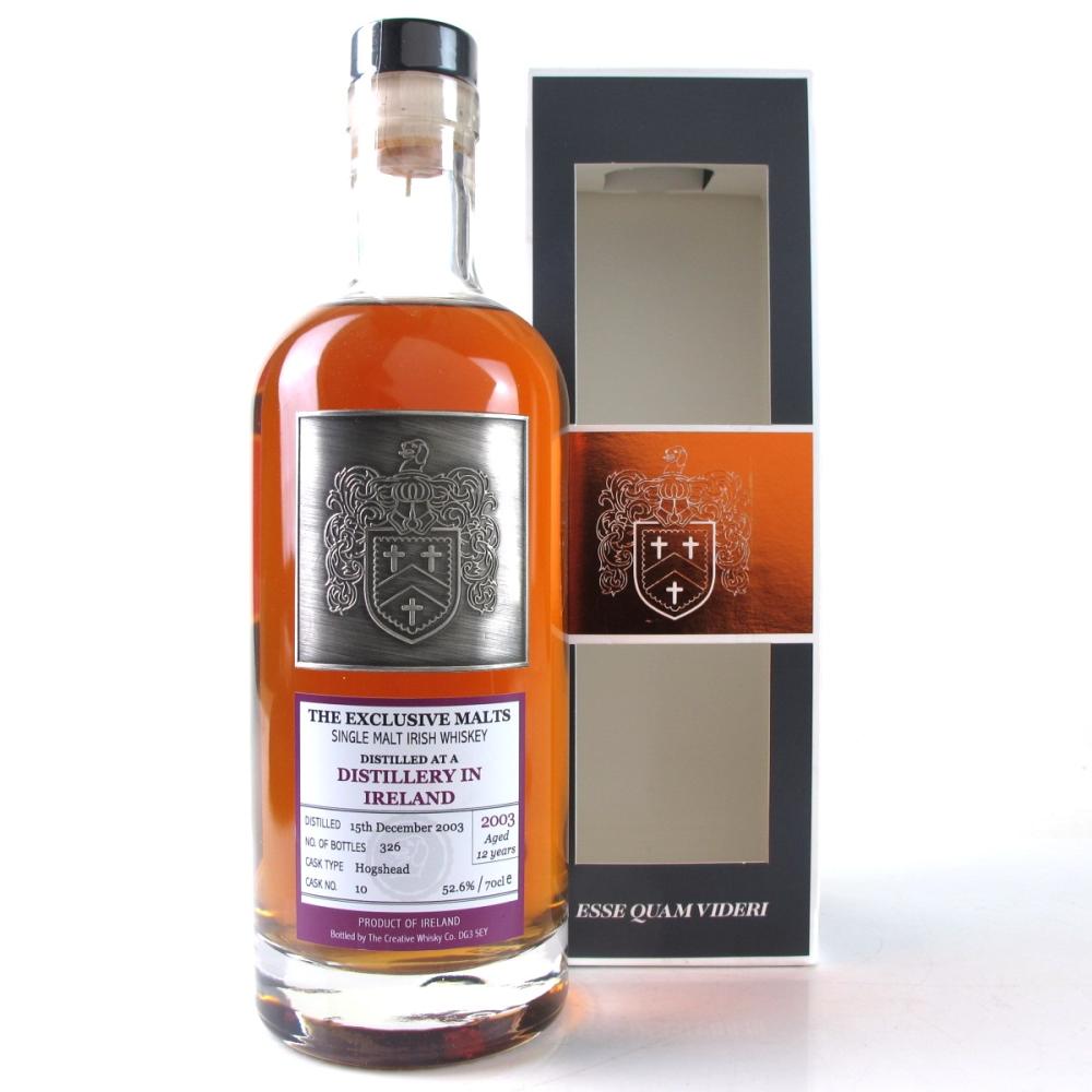 Ireland 2003 The Creative Whisky Co. 12 Year Old
