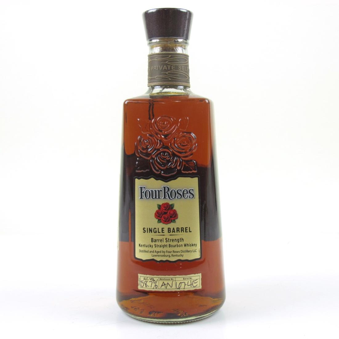 Four Roses Single Barrel 10 Year Old / Lock and Key Society Whisky ...