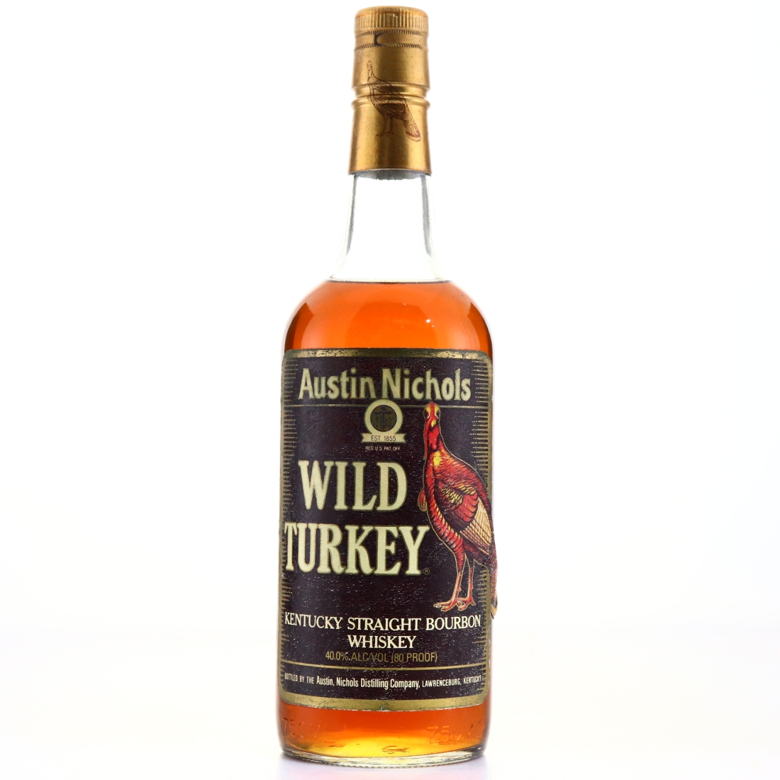 Wild Turkey Kentucky Straight Bourbon 1990s / Japanese Import