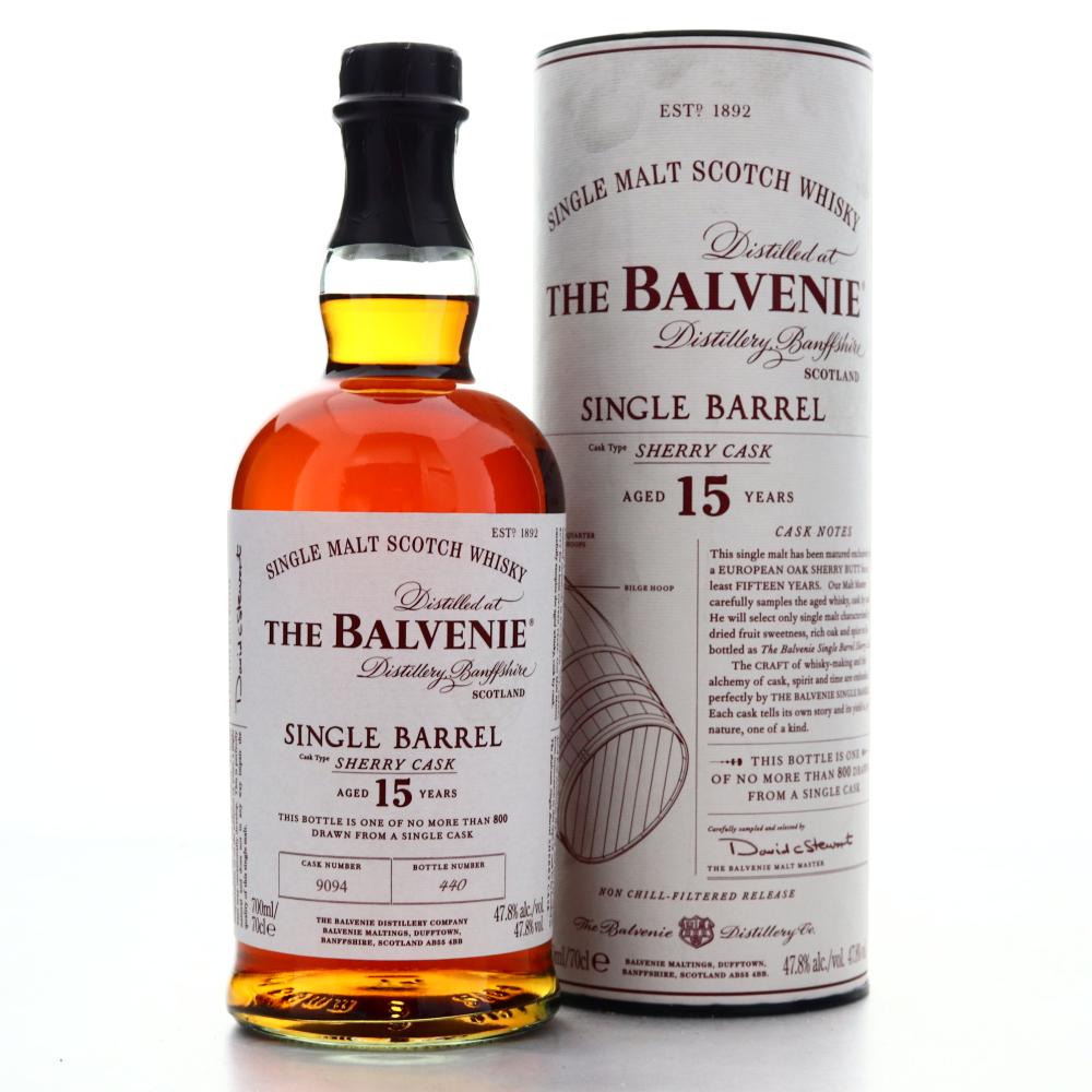 Balvenie 15 Year Old Sherry Cask Single Barrel #9094