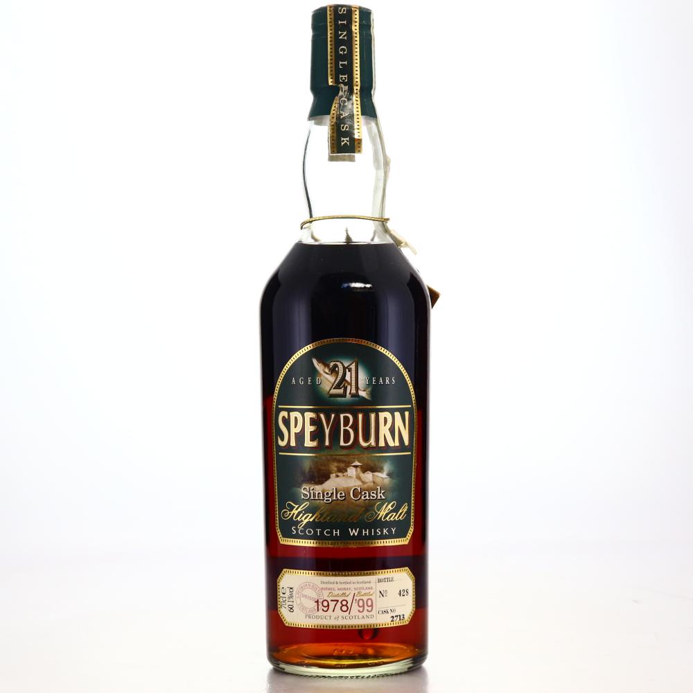 Speyburn 1978 Single Cask 21 Year Old