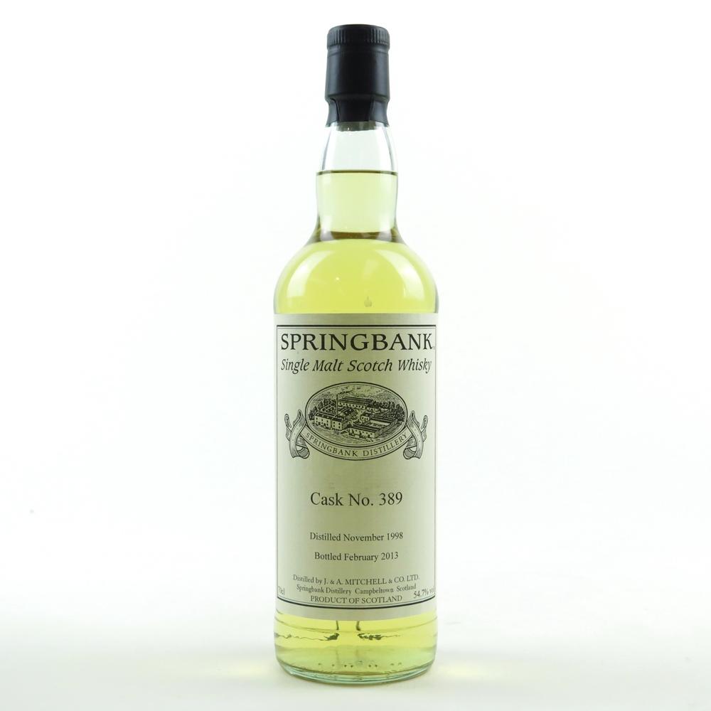 Springbank 1998 Springbank Society Single Cask #389