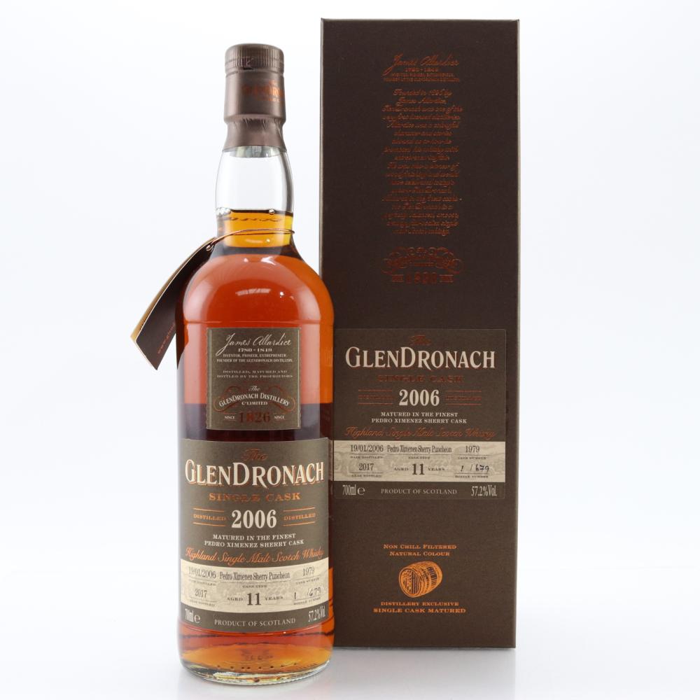 Glendronach 2006 Single Cask 11 Year Old #1979​ / Bottle #1
