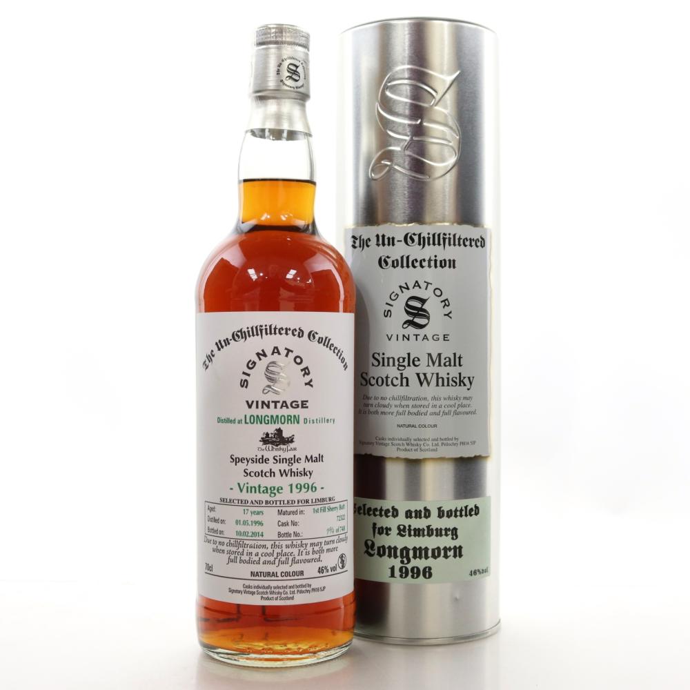 Longmorn 1996 Signatory Vintage 17 Year Old / Limburg Whisky Fair