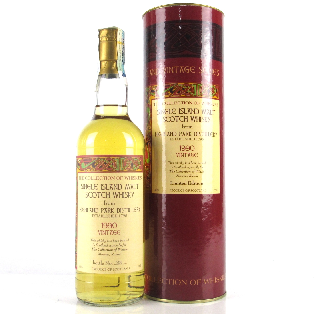Highland Park 1990 The Collection of Whiskies