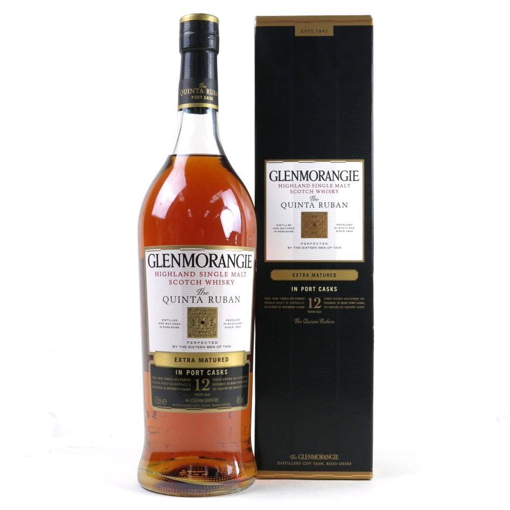 Glenmorangie 12 Year Old Quinta Ruban 1 litre