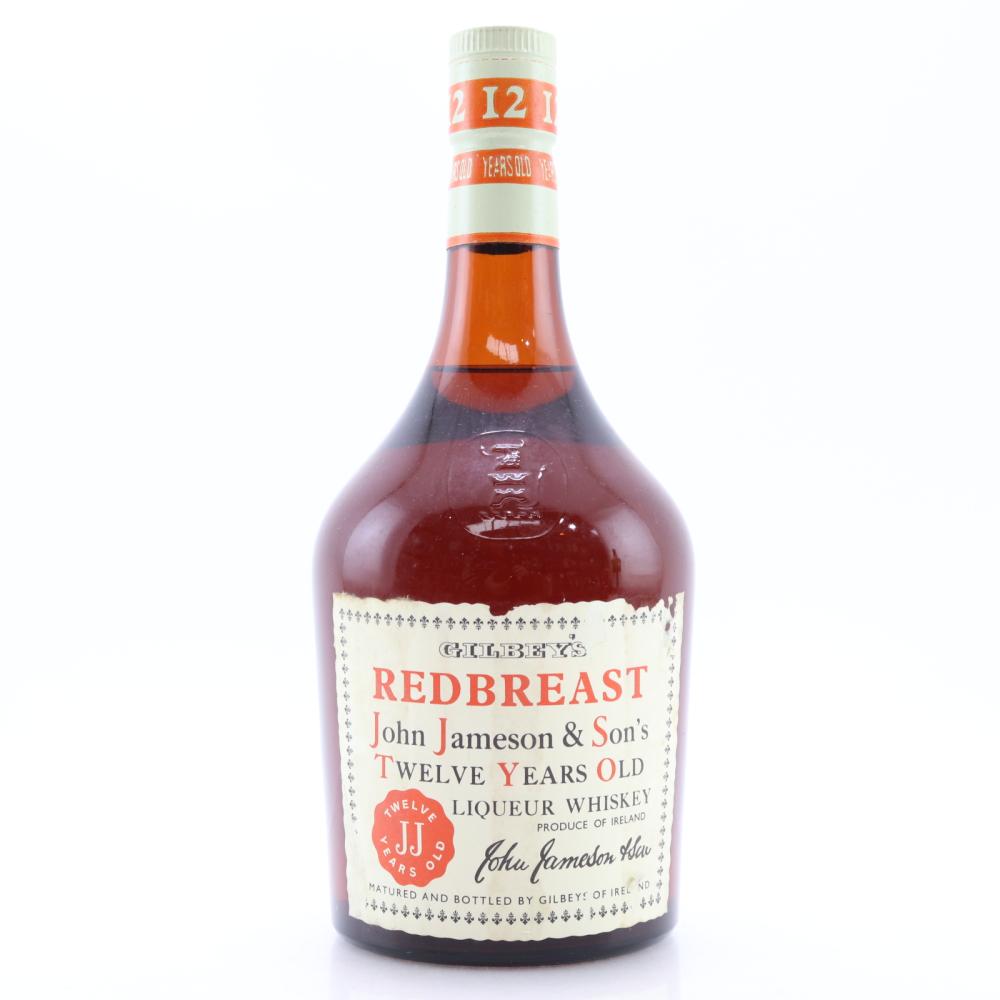 John Jameson and Son's Redbreast 12 Year Old 1968 / Gilbey's