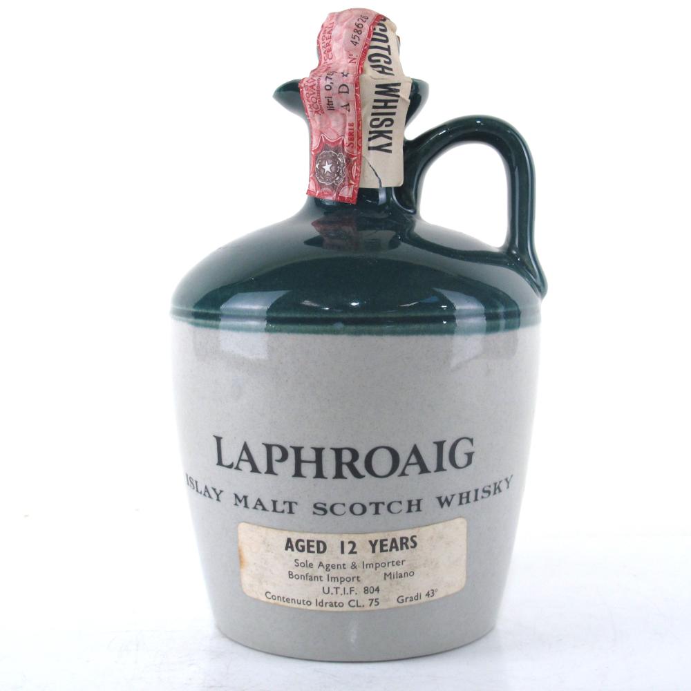Laphroaig 12 Year Old Decanter 1980s