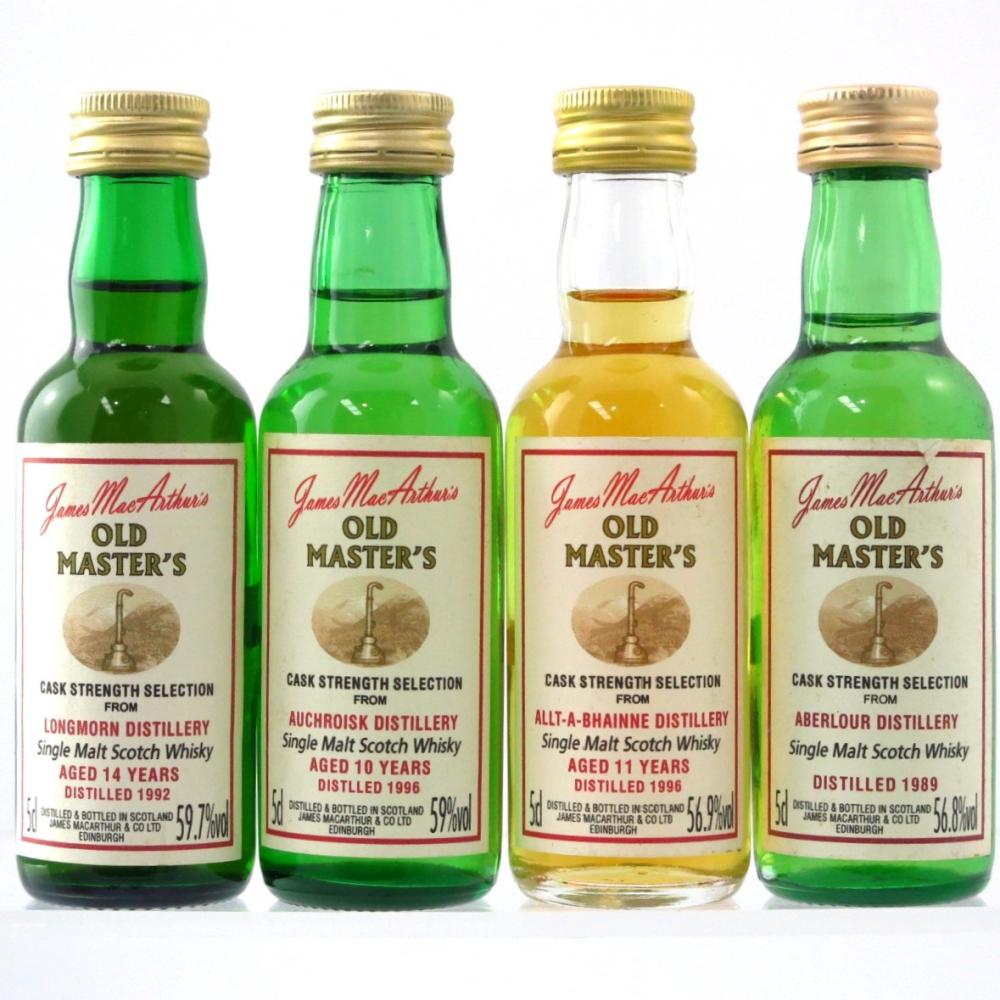 James MacArthur's Single Malt Miniature Selection 4 x 5cl