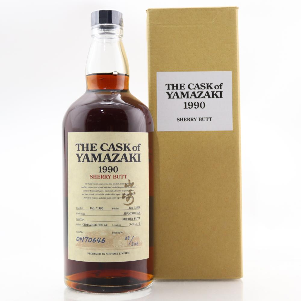 Yamazaki 1990 Single Cask #ON70646 / Sherry Butt