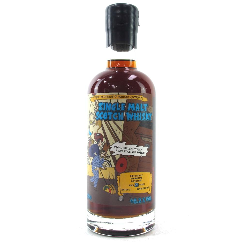 Springbank That Boutique-y Whisky Company 21 Year Old Batch #3