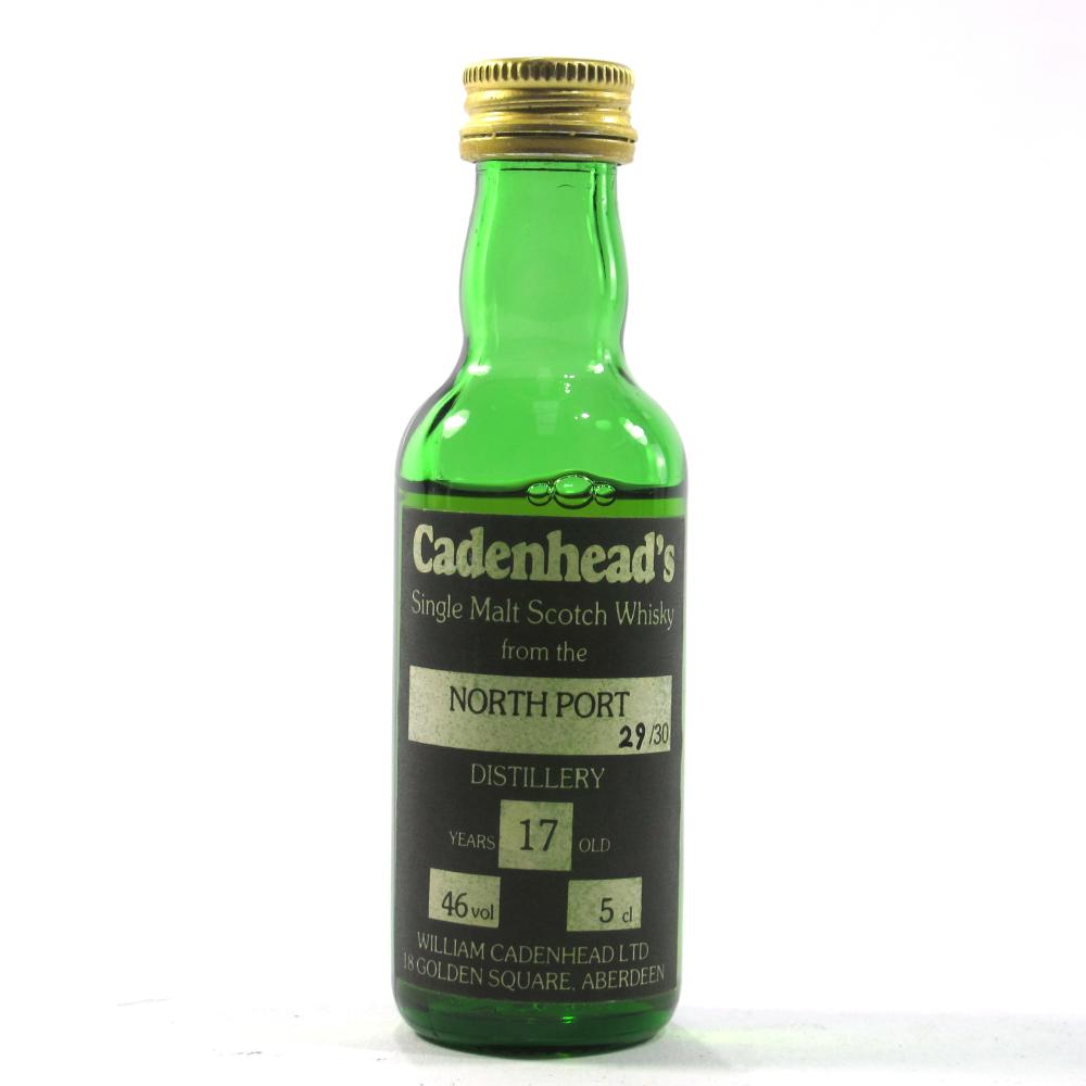 North Port Cadenhead's 17 Year Old Miniature 5cl