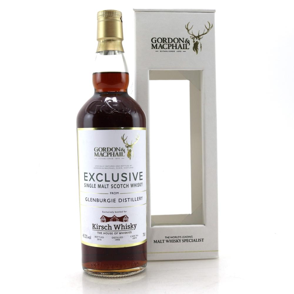 Glenburgie 1994 Gordon and MacPhail Single Cask / Kirsch Whisky 40th Anniversary