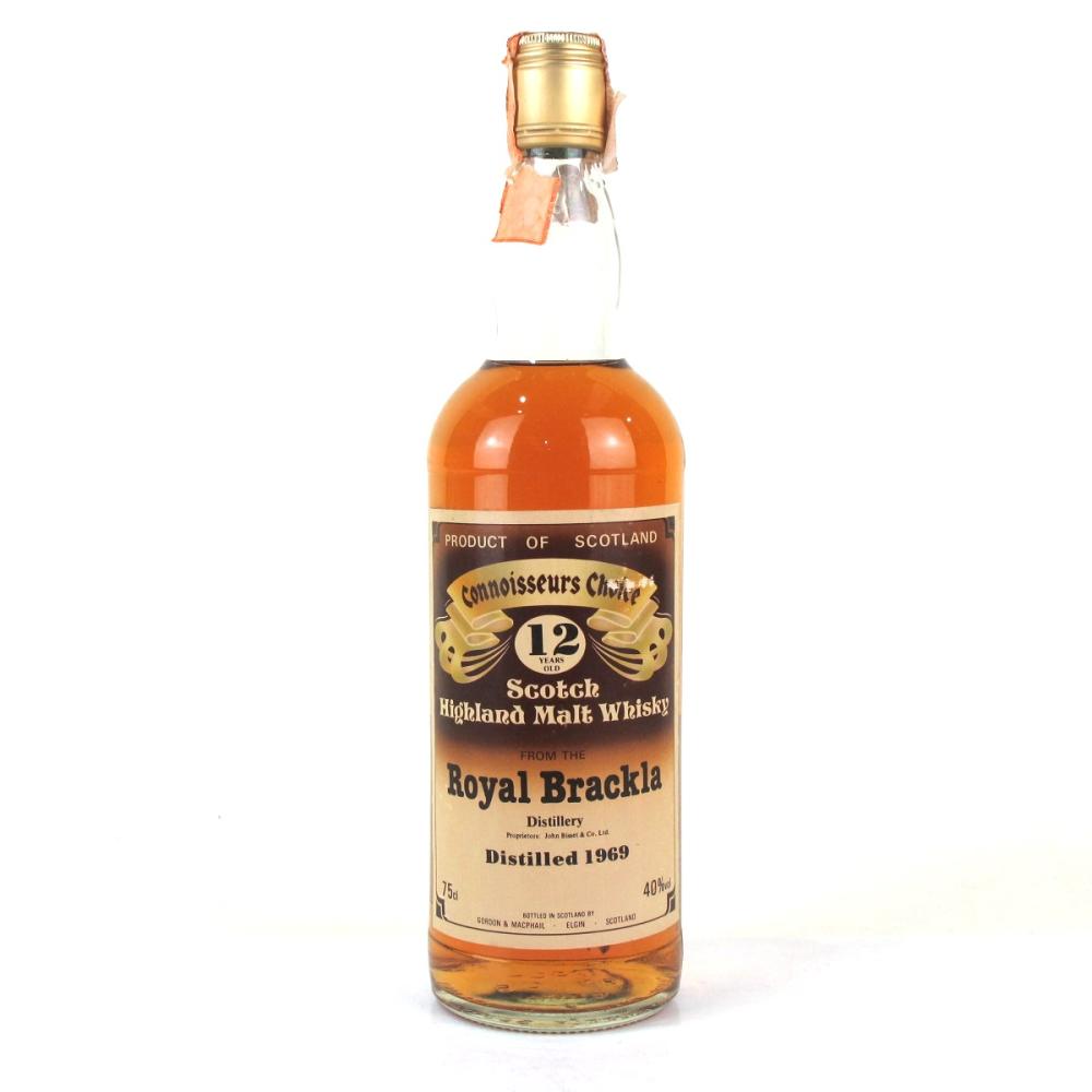 Royal Brackla 1969 Gordon and MacPhail 12 Year Old 1980s