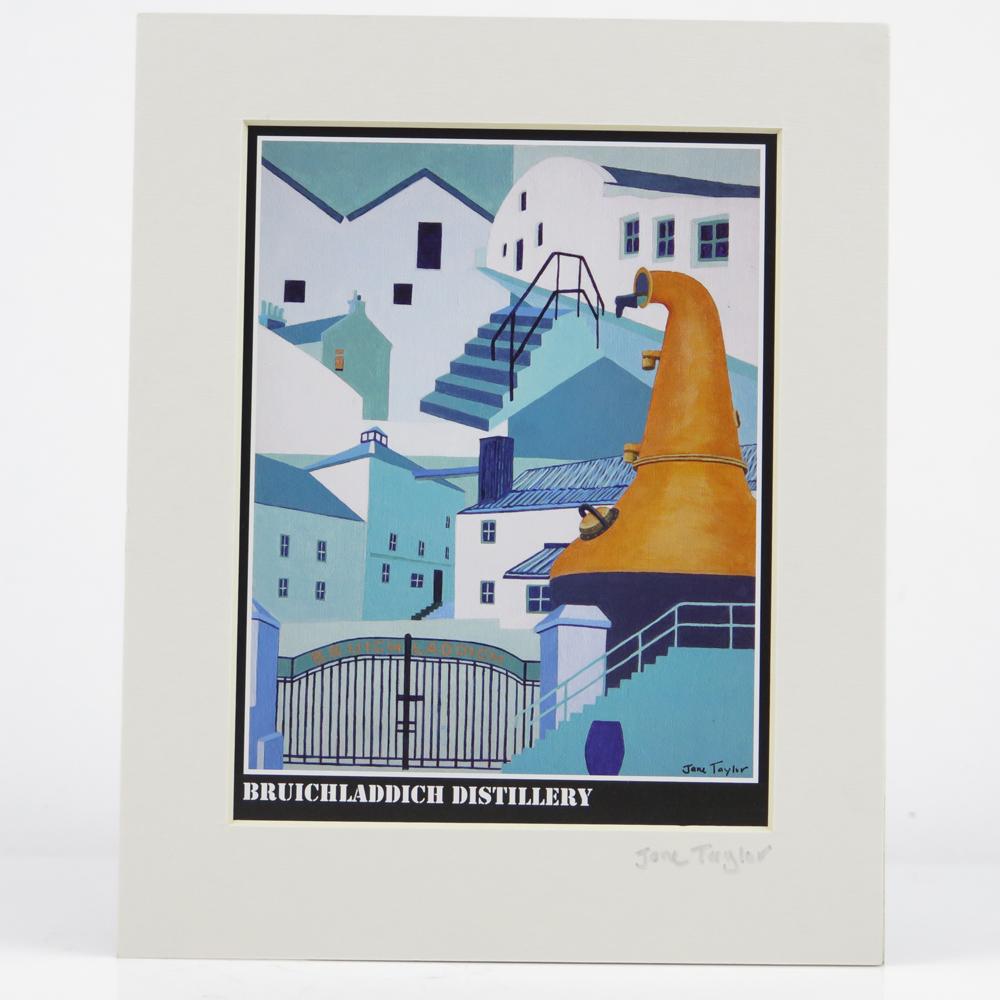 Bruichladdich Distillery Print / Jane Taylor