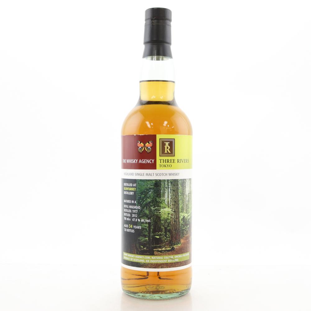Glenturret 1977 Whisky Agency 34 Year Old / Three Rivers