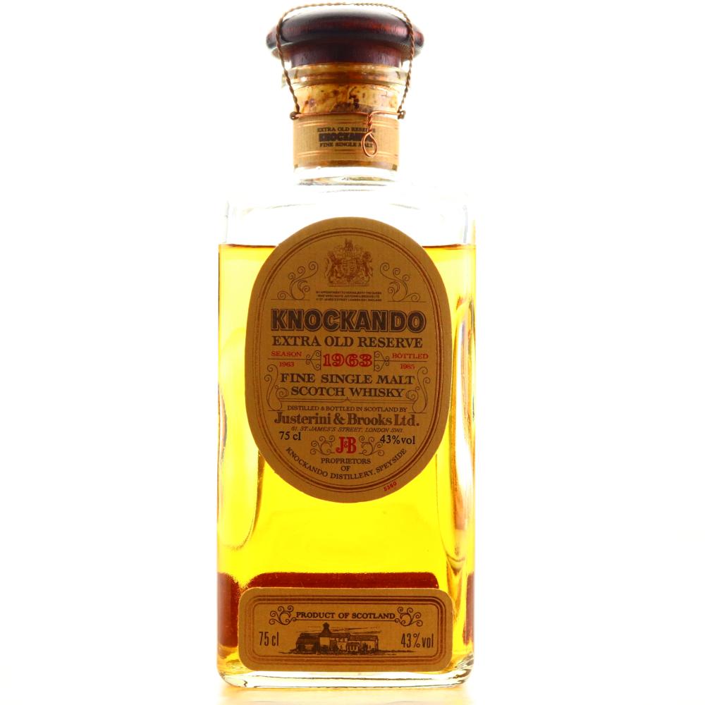 Knockando 1963 Extra Old Reserve - Collection Only