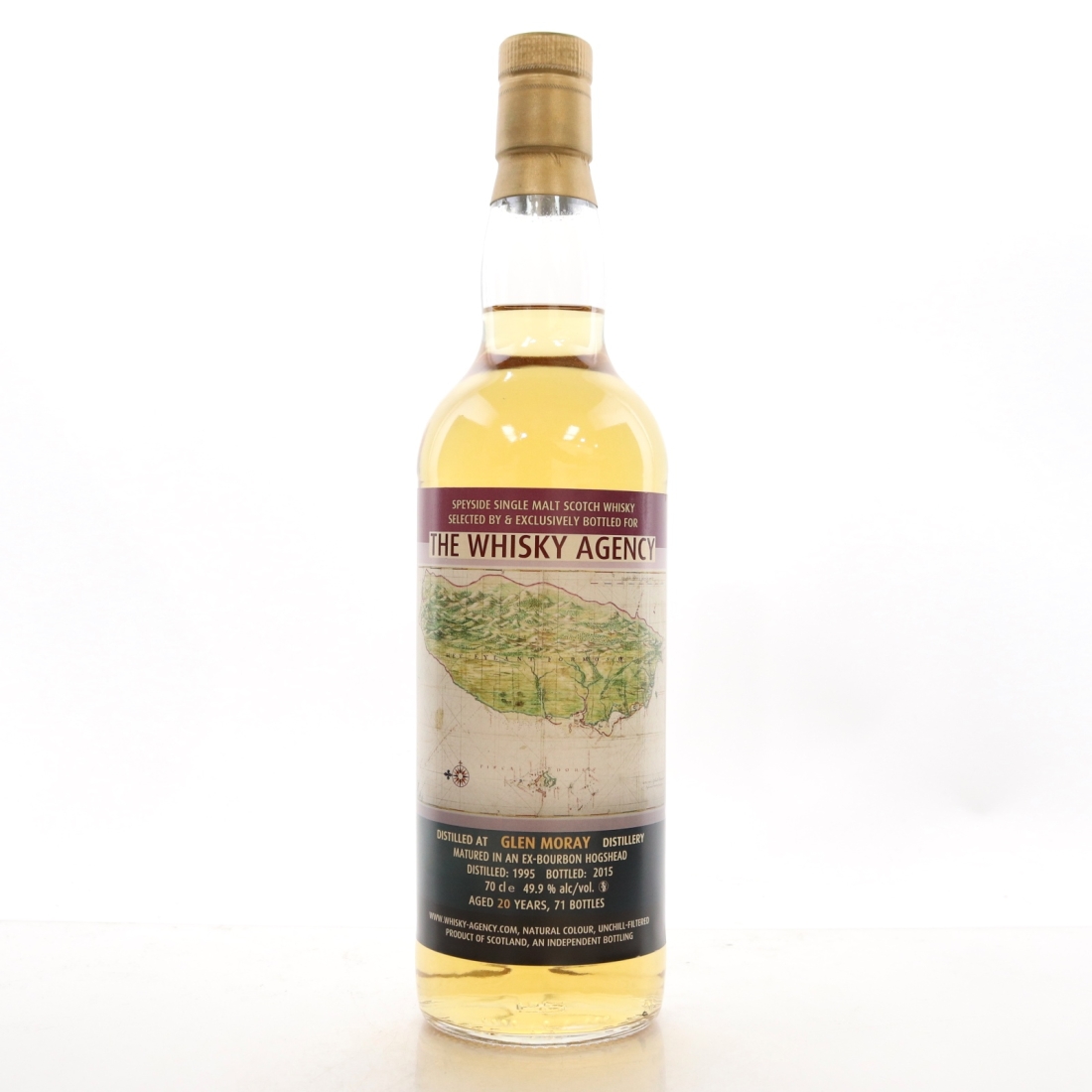 Glen Moray 1995 Whisky Agency 20 Year Old