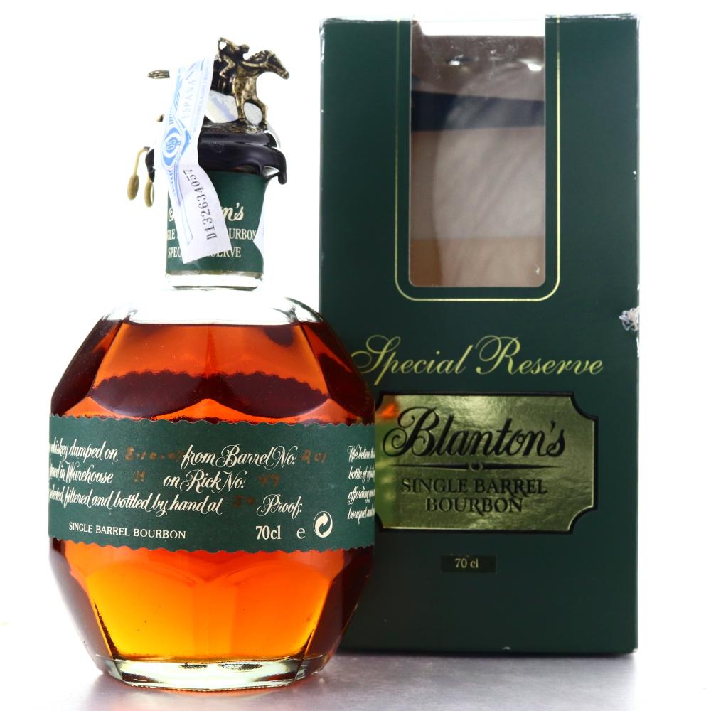 Blanton's Single Barrel Special Reserve Dumped 2007