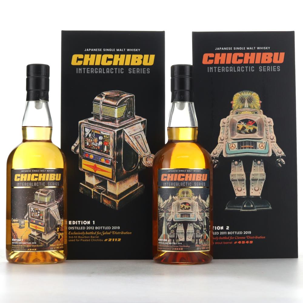 Chichibu Intergalactic Editions 2 x 70cl / with T-Shirt & Tote Bag