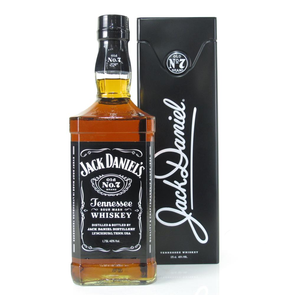 Jack Daniel's Old No.7 1.75 Litre / with Gift Tin