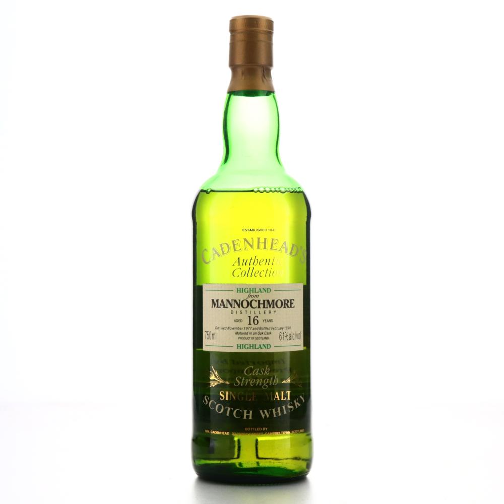 Mannochmore 1977 Cadenhead's 16 Year Old 75cl / US Import