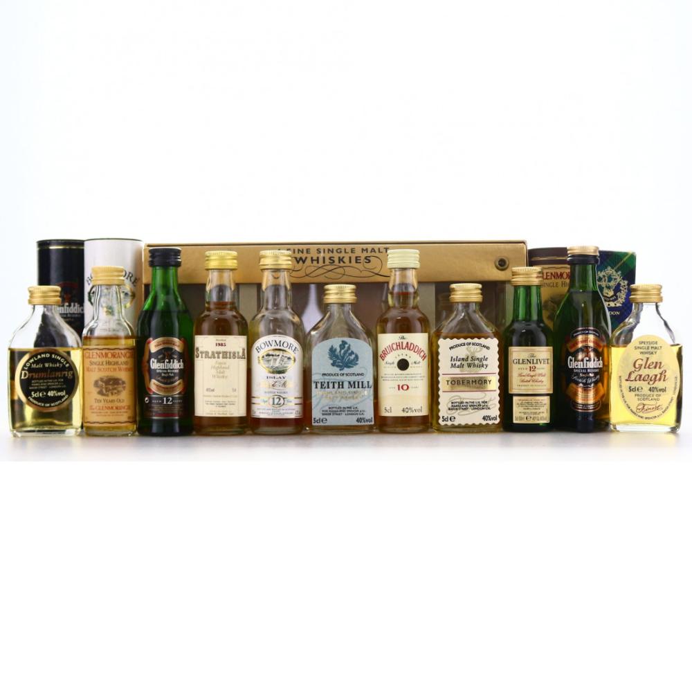 Single Malt Miniatures x 11
