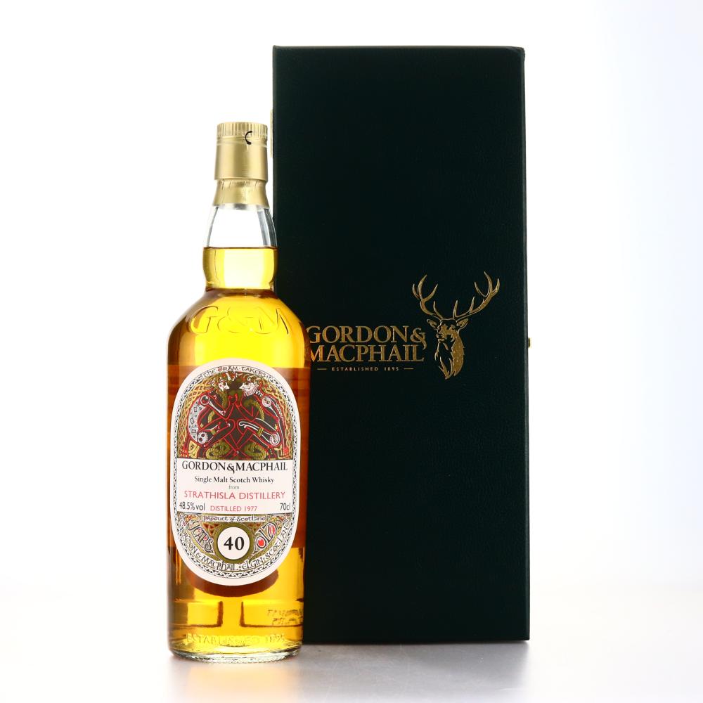 Strathisla 1977 Gordon and MacPhail 40 Year Old 'Book of Kells' / TWE