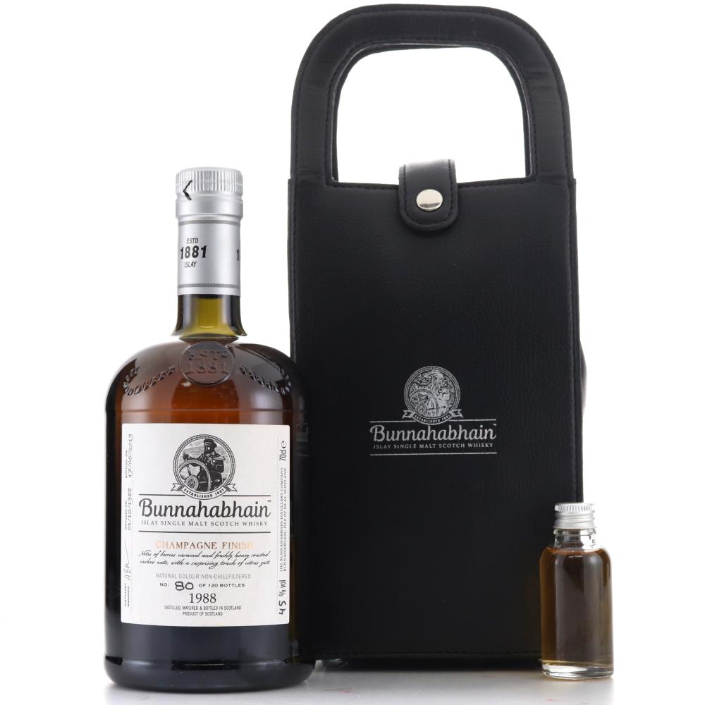 Bunnahabhain 1988 Champagne Finish / Feis Ile 2019 - with 3cl Sample