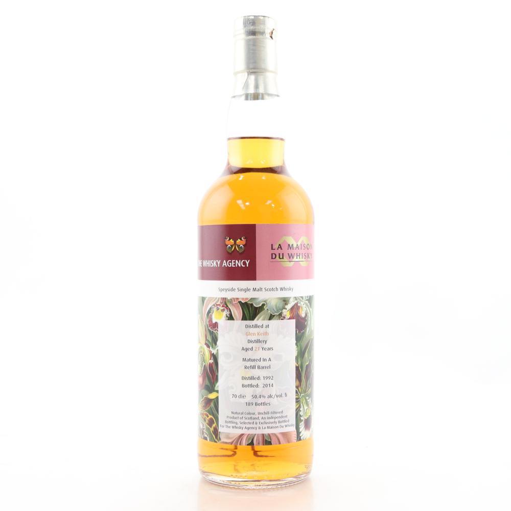 Glen Keith 1992 Whisky Agency 21 Year Old / LMDW