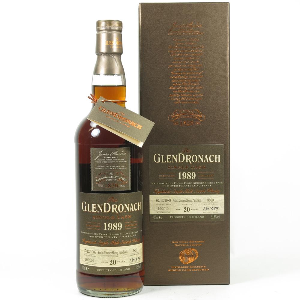 Glendronach 1989 Single Cask 20 Year Old