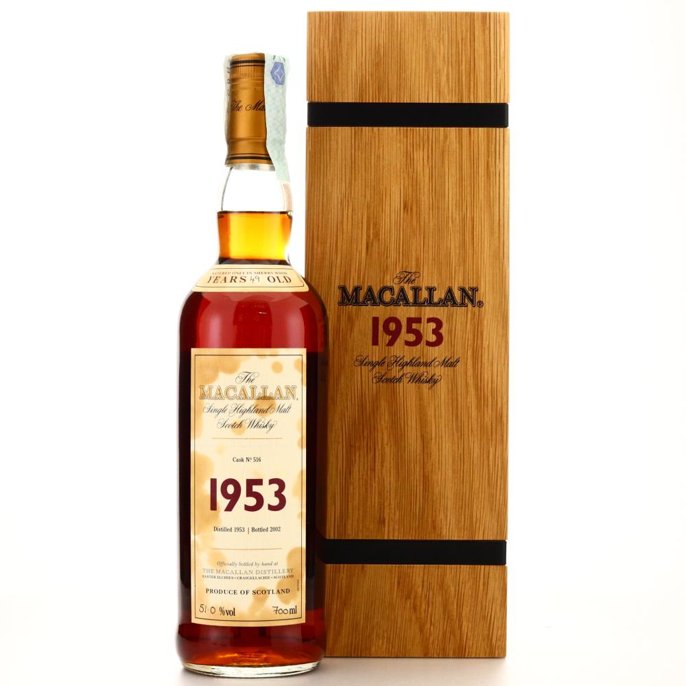 Macallan 1953 Fine and Rare 49 Year Old