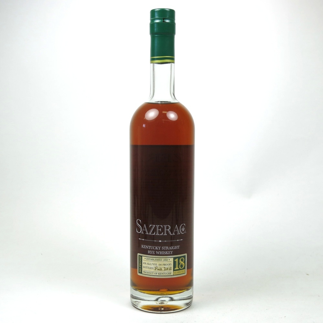 Sazerac 18 year old / Fall 2011