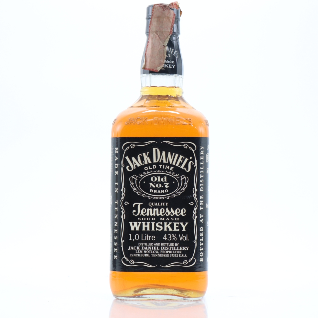 Jack Daniel's Old No.7 1 Litre 1980s