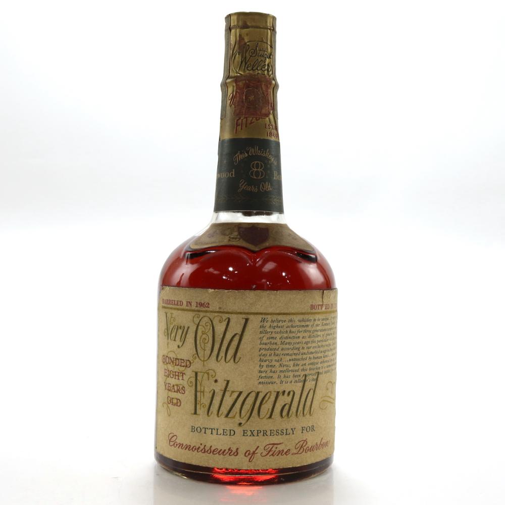 Very Old Fitzgerald 1962 Bonded 8 Year Old 90 Proof / Stitzel-Weller